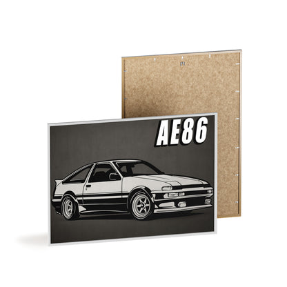 Toyota AE86 Car Poster| Vintage Wall Art, Home Decor, Gift for Car Enthusiasts, car wall art,.