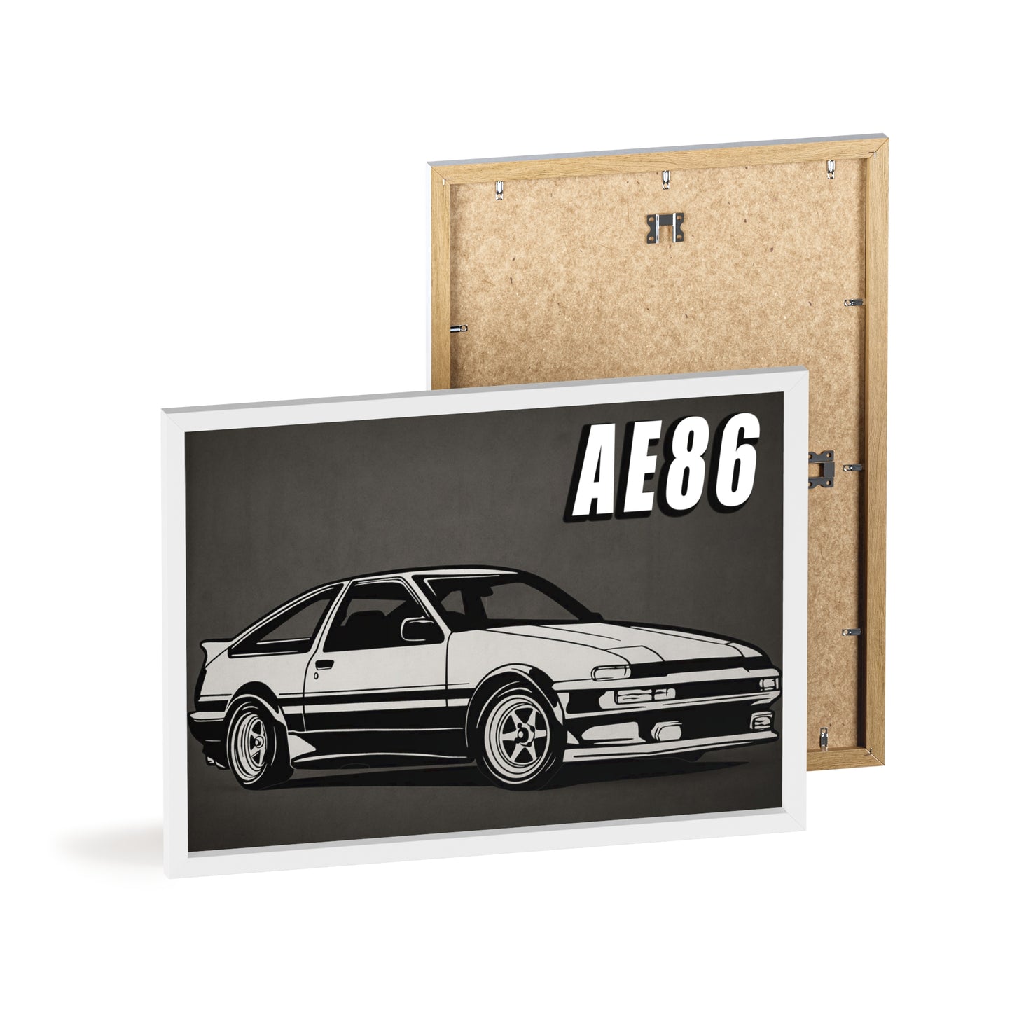 Toyota AE86 Car Poster| Vintage Wall Art, Home Decor, Gift for Car Enthusiasts, car wall art,.