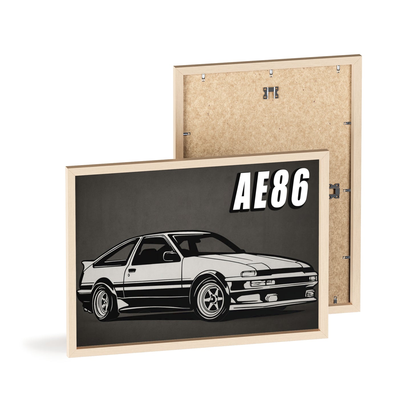 Toyota AE86 Car Poster| Vintage Wall Art, Home Decor, Gift for Car Enthusiasts, car wall art,.