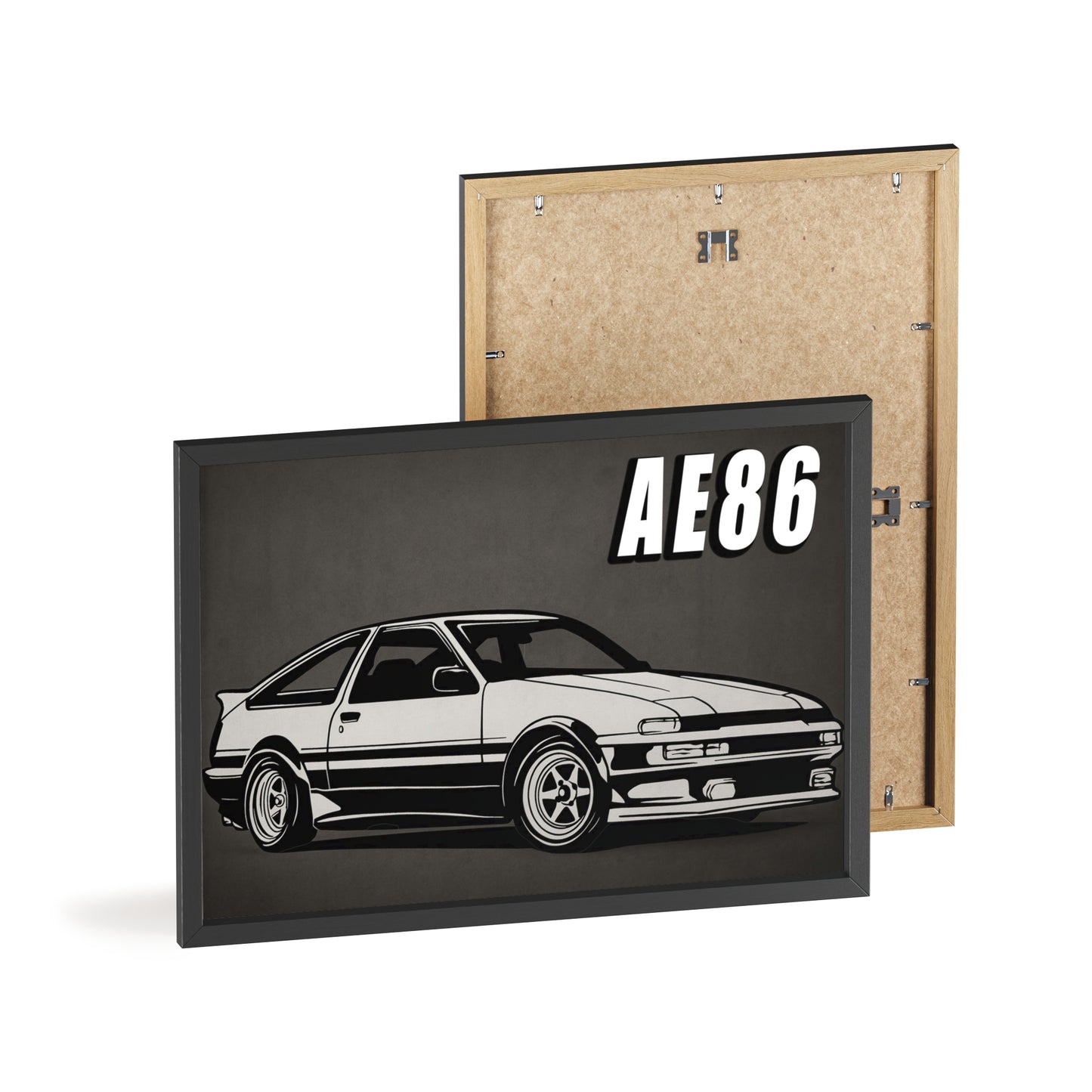 Toyota AE86 Car Poster| Vintage Wall Art, Home Decor, Gift for Car Enthusiasts, car wall art,.