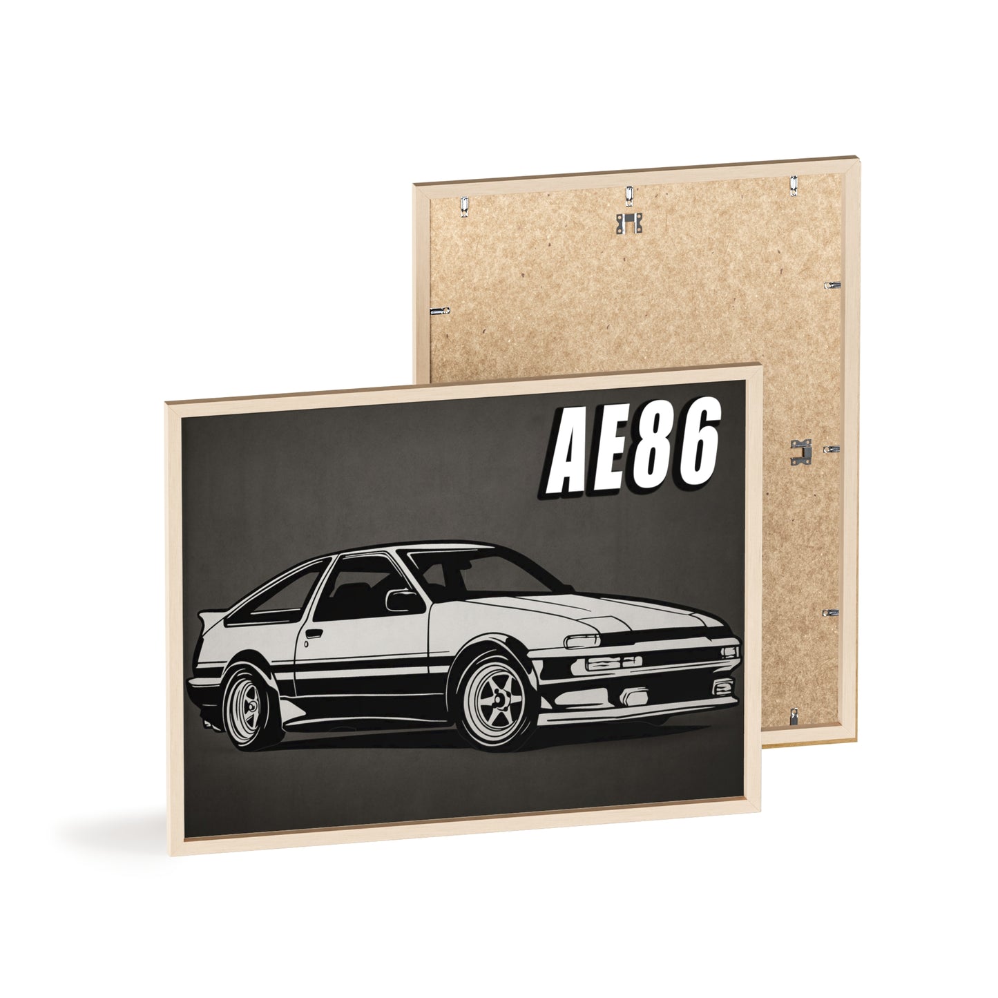 Toyota AE86 Car Poster| Vintage Wall Art, Home Decor, Gift for Car Enthusiasts, car wall art,.