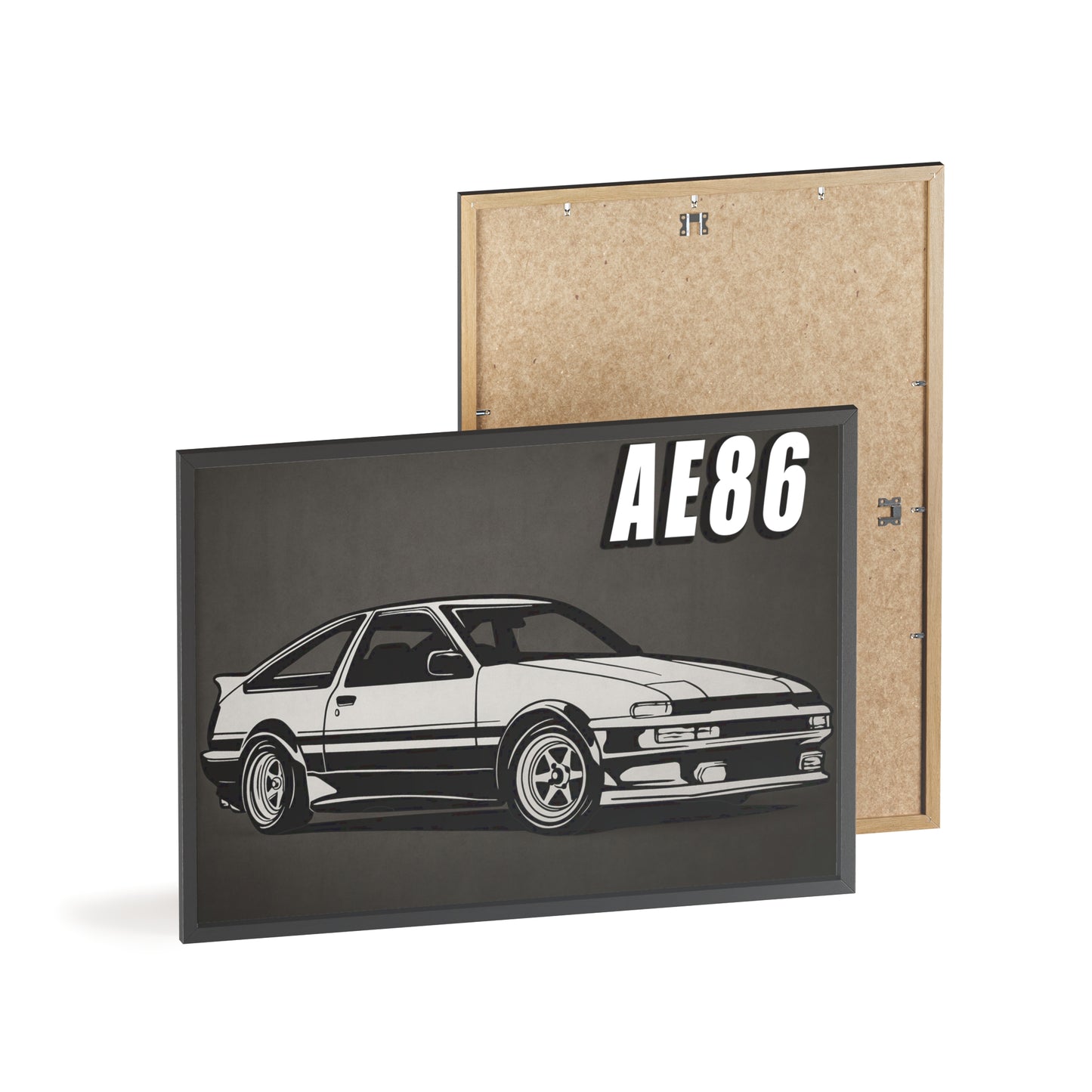 Toyota AE86 Car Poster| Vintage Wall Art, Home Decor, Gift for Car Enthusiasts, car wall art,.
