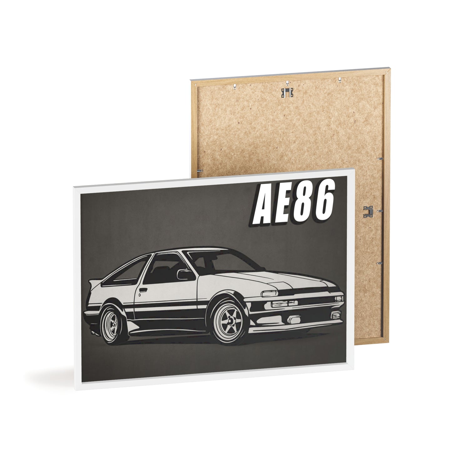Toyota AE86 Car Poster| Vintage Wall Art, Home Decor, Gift for Car Enthusiasts, car wall art,.