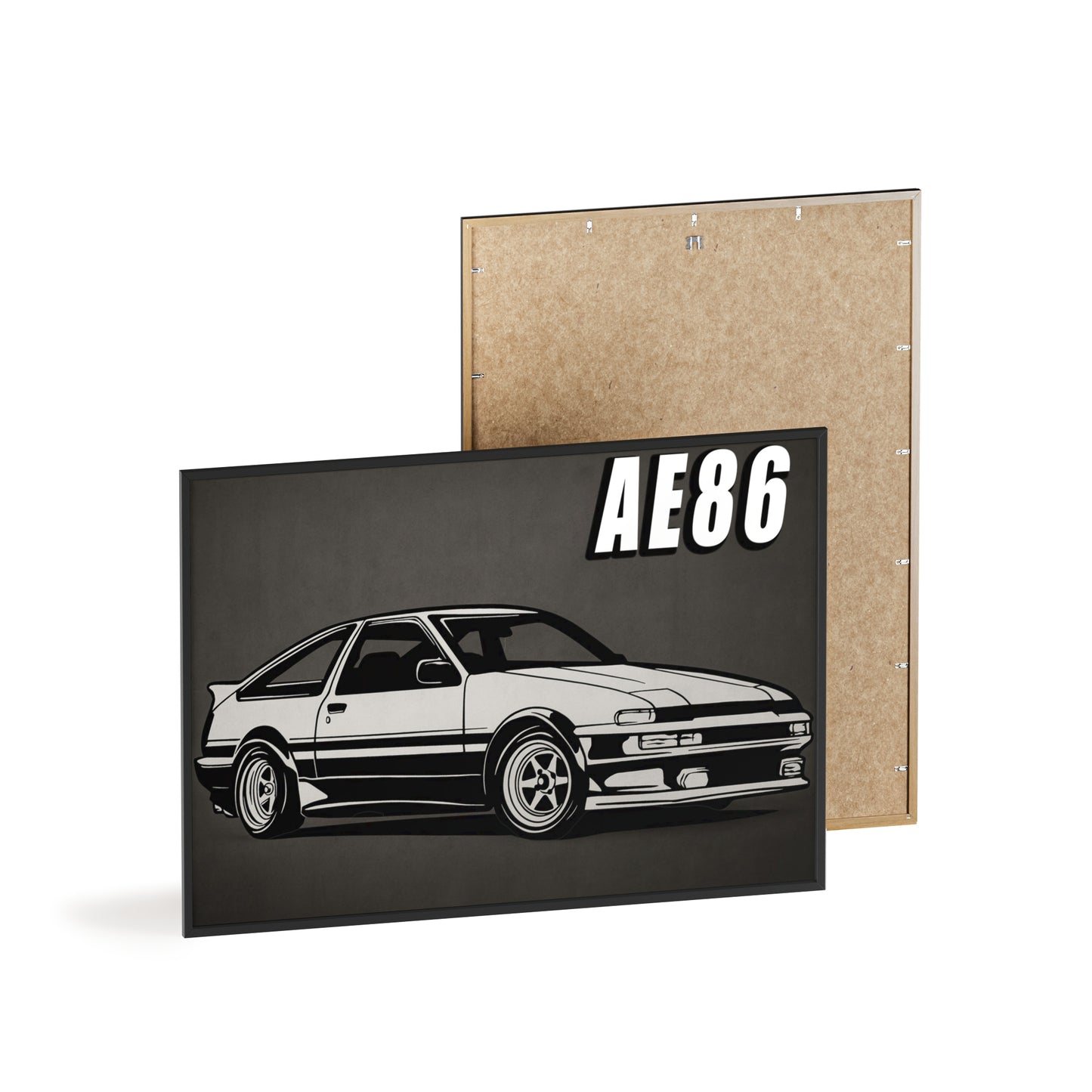 Toyota AE86 Car Poster| Vintage Wall Art, Home Decor, Gift for Car Enthusiasts, car wall art,.